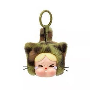 (Sealed) POP MART CRYBABY Wild but Cutie Vinyl Plush Pendant Camo Cutie